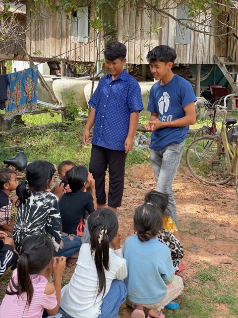 Kids helping kids…
