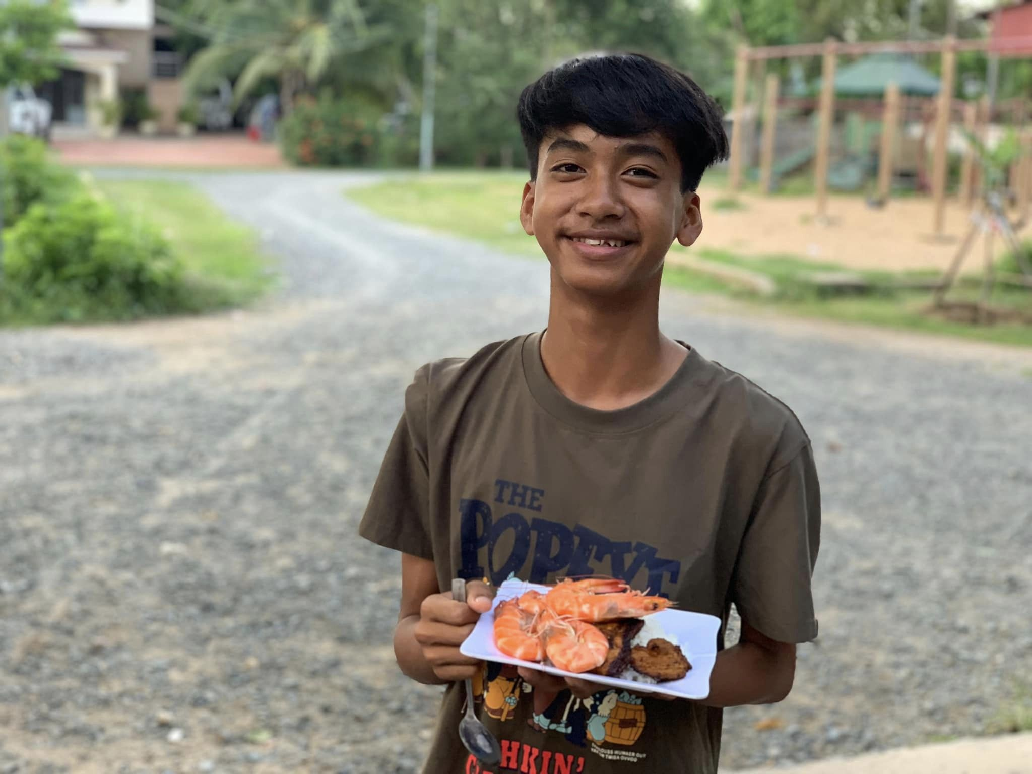 Mealtime at Asia’s Hope…